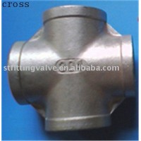 Medium pressure stainless steel cross