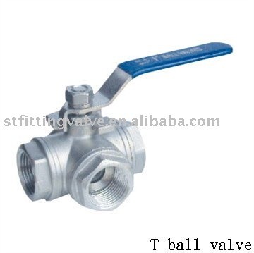 Three Way Ball Valve 1000PSI