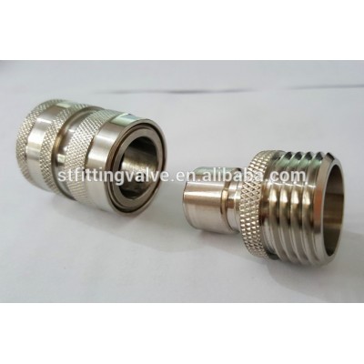 SS304 Quick Insert Pipe Fitting Female/Male